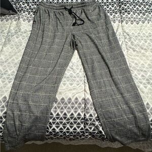 a new day Black and White Plaid Pants